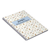 Boy Baby shower Planner-Keepsake  speelgoed Notitieboek (Rechterzijde)