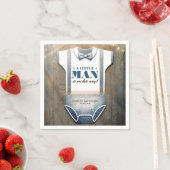 Boy Baby shower rustieke land Bodysuite Servet (Insitu)