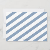 Boy Baby shower Uitnodiging | Trein | Het is een j (Achterkant)