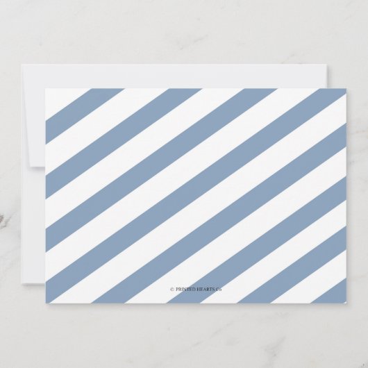 Boy Baby shower Uitnodiging | Trein | Het is een j (Achterkant)