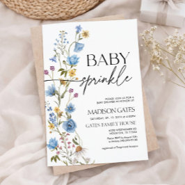 Boy Baby Sprinkle Invitation Kaart