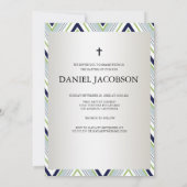 Boy Baptism Uitnodiging (Achterkant)