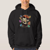 Boy Baseball Player Baseball Easter Hoodie (Voorkant)