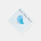 Boy Bird Napkin Servetten (Hoek)
