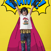 Boy Birthday Bash - Blauw en Sinaasappel Super Her Kaart