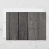 Boy Birthday Custom Foto Afbeelding Wild Een Oerwo Kaart (Achterkant)