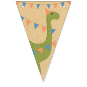 Boy Birthday - Dinosaur Stomp - partijvlaggen Vlaggetjes (Eerste vlag)