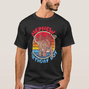 Boy Birthday I Nephew I Stegosaurus I T-shirt
