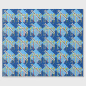 Boy Birthday Party Age Cadeaupapier (Vlak)