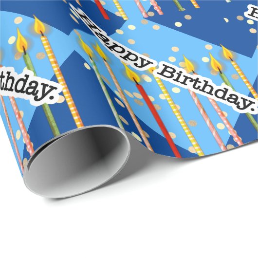 Boy Birthday Party Age Cadeaupapier (Rol Hoek)