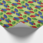 Boy Birthday Party - Bouwstenen Cadeaupapier (Hoek)