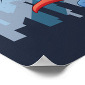 Boy Birthday Superheld Party - 18x24 Sign Poster (Hoek)