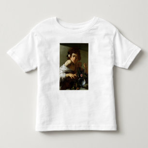 Boy Bitten door een hagedis, c.1595-1600 (olie op Kinder Shirts