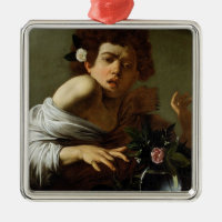 Boy Bitten door een hagedis, c.1595-1600 (olie op