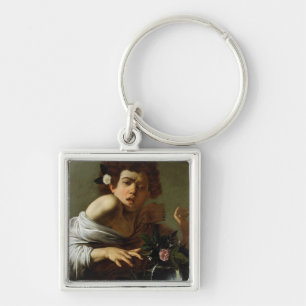 Boy Bitten door een hagedis, c.1595-1600 (olie op Sleutelhanger