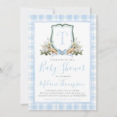 Boy Blue Pelican Baby shower Preppy Southern Kaart