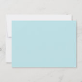 Boy Blue Pumpkin Luier Raffle Baby shower Kaart (Achterkant)