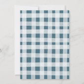 Boy Bowling Birthday Uitnodiging (Achterkant)