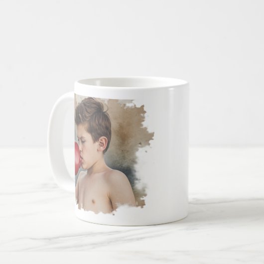 boy boxer mug koffiemok (Voorkant links)