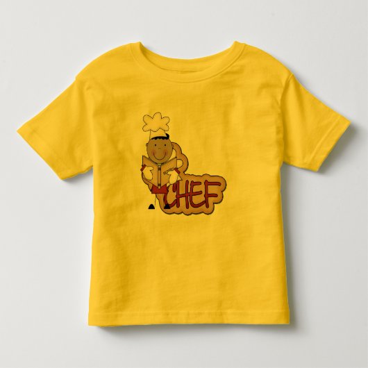 Boy Chef - Afro-Amerikaanse Tshirts en geschenken (Voorkant)