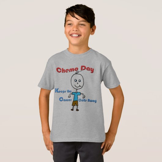 Boy Chemo Day T-shirt (Voorkant volledig)