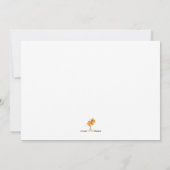 Boy Christening Uitnodiging (Achterkant)