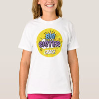 Boy Comic Book Superhero Baby shower Big Sister