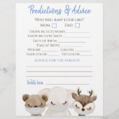 Boy Covid Baby shower Double Game Flyer (Voorkant)