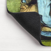 Boy Cutting Grass met Sickle door Vincent van Gogh Muismat (Hoek)