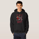 Boy Dabbing Basketball 15th Birthday Love Sneakers Hoodie (Voorkant volledig)