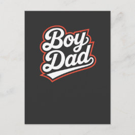 Boy Dad Briefkaart Baby Boy Aankondiging Nieuwe Va