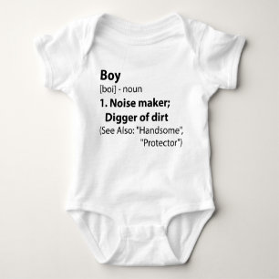 Boy Definition Romper