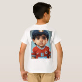 Boy Design T-shirt (Achterkant volledig)