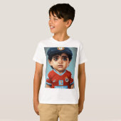 Boy Design T-shirt (Voorkant volledig)