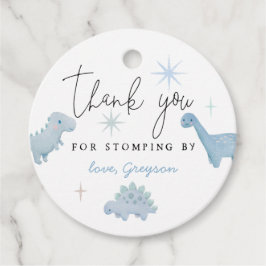Boy Dinosaur Birthday Stomping by Bedankjes Labels