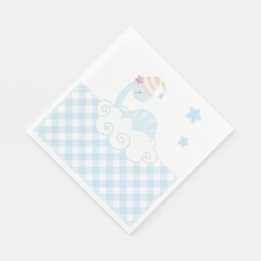 Boy Dinosaur Slapeping Servet (Hoek)