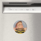  Boy Doen Chin Ups, Fitness en Oefening Magneet (Insitu (Vaatwasser))