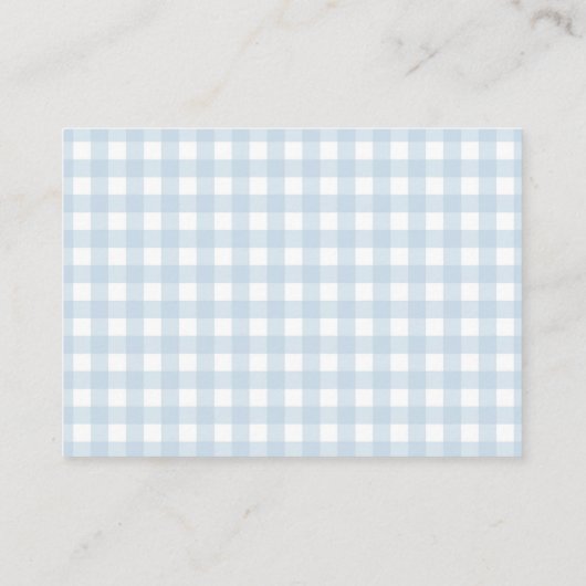 Boy Dog Baby Shower Book Request Card Informatiekaartje (Achterkant)