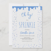 Boy Donuts Sprinkle Baby shower Kaart (Voorkant)