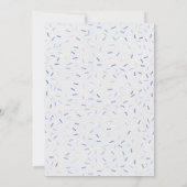 Boy Donuts Sprinkle Baby shower Kaart (Achterkant)