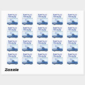 Boy Drive door Covid Baby shower Favor Stickers (Vel)
