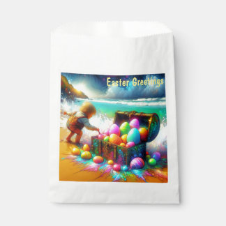  Boy Egg Treasure Chest Beach ~ Favorietentassen Bedankzakje