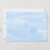 Boy Elephant Any Number Foto Verjaardagsfeest Kaart (Achterkant)