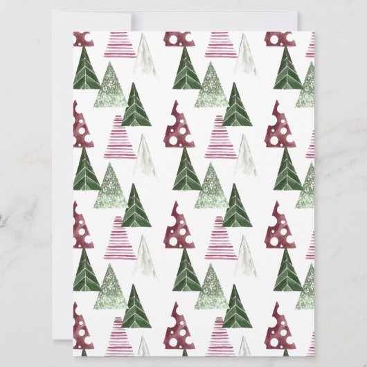 Boy Elf | Kinder kerstkaart (Achterkant)