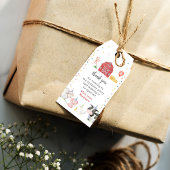 Boy Farm Animals Red Barnyard Verjaardagscadeau La Cadeaulabel