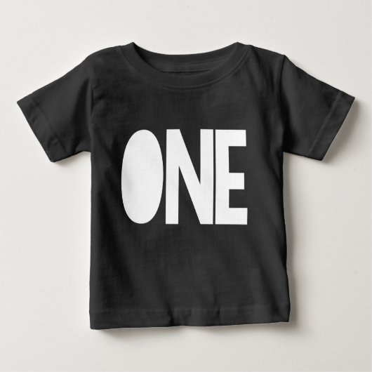 Boy First Birthday Shirt 1st Birthday ONE I'm One (Voorkant)