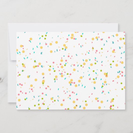 Boy First Fiesta verjaardagsfoto Afbeelding Kaart (Achterkant)