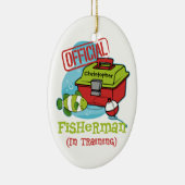 Boy Fisherman in opleiding Keramisch Ornament (Rechts)
