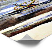 Boy Fishing, artwork by Winslow Homer Poster (Hoek)