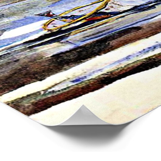 Boy Fishing, artwork by Winslow Homer Poster (Hoek)